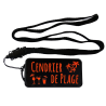 Cendrier de poche personnalisable CENDRICLOP® avec tour de cou détachable